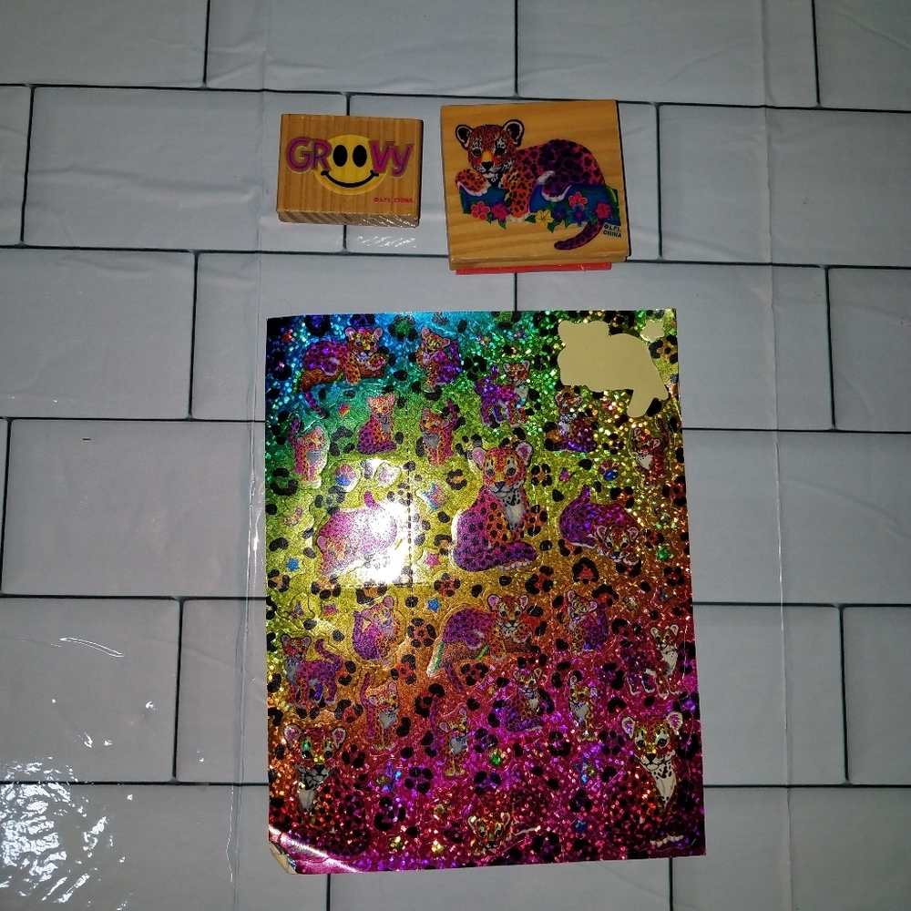 Lisa Frank Accessorized Binder Stamps Stickers - Picture 9 of 12